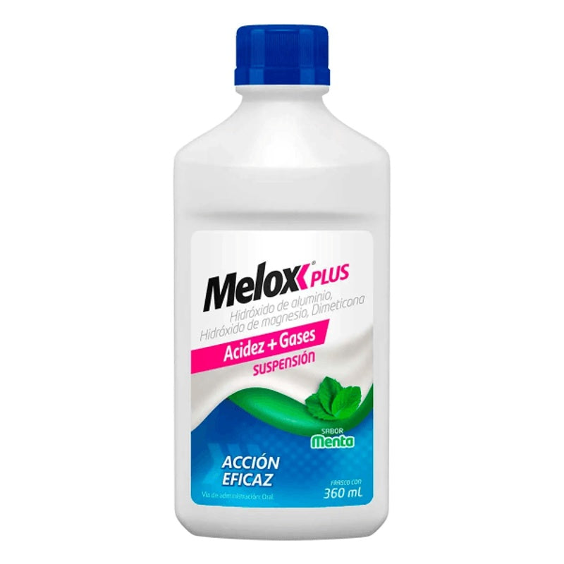Melox Plus Menta 360 Ml Suspensión