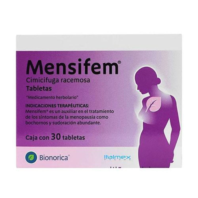 Mensifem 20 Mg Con 30 Tabletas Recubierta