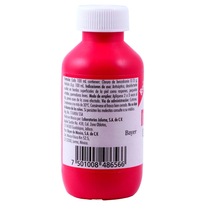 Merthiolate Tint Rojo 60 Ml