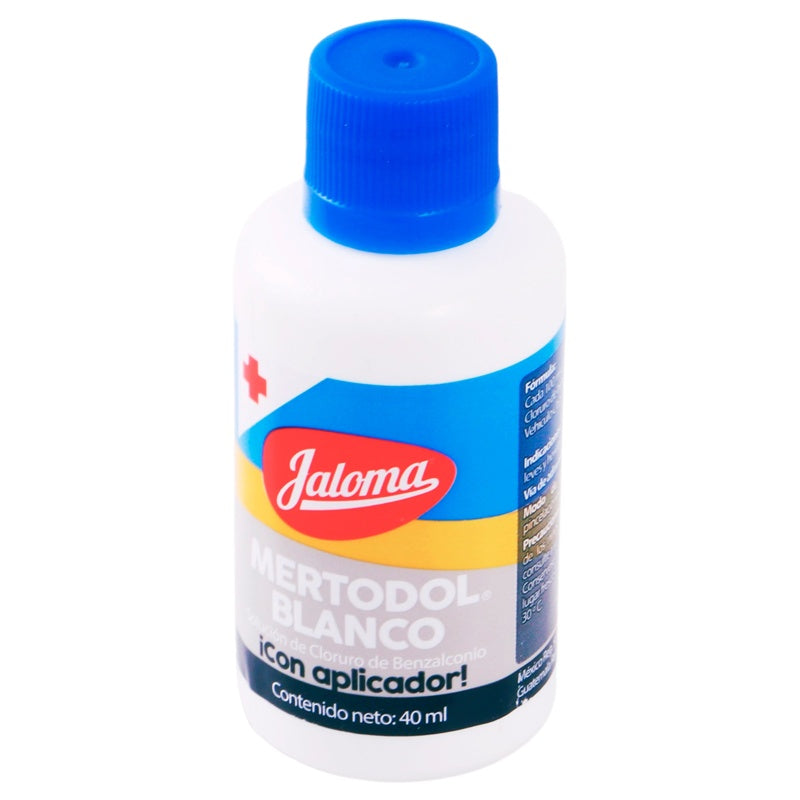 Mertodol Blanco Jaloma 40 Ml Aplicador perfil 4