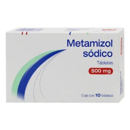 Metamizol Sodico 500 Mg Con 10 Tabletas Alpharma