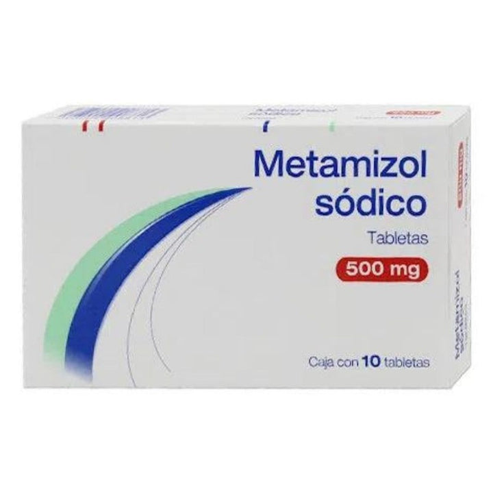 Metamizol Sodico 500 Mg Con 10 Tabletas Alpharma
