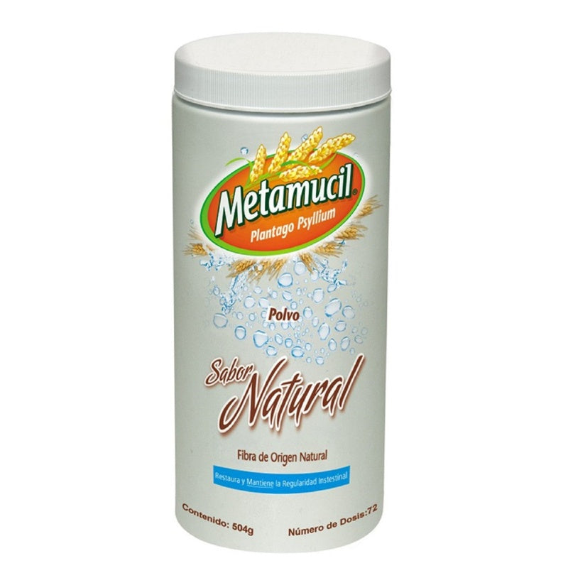 Metamucil Natural 504 Gr Polvo