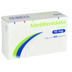 Metilfenidato Tabletas 10Mg Con 60 Psicofarma 7501384503284
