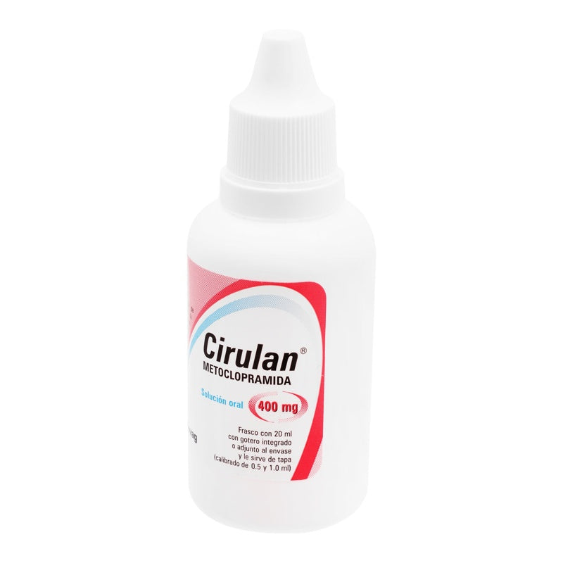 Metoclopramida 4 Mg / Ml 20 Ml Gotas Cirulan