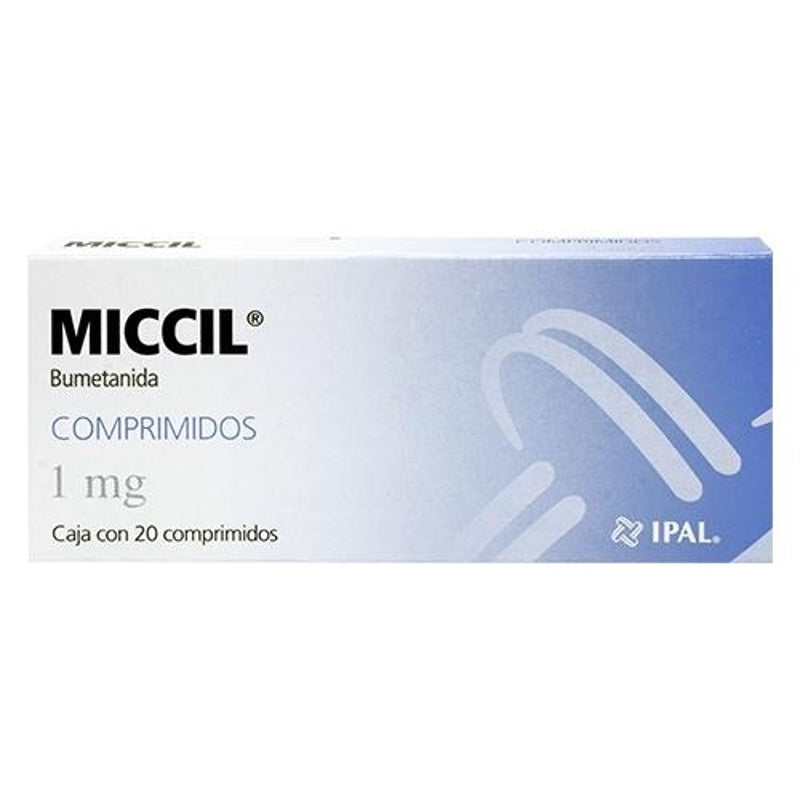 Miccil 1 Mg Con 20 Comprimidos