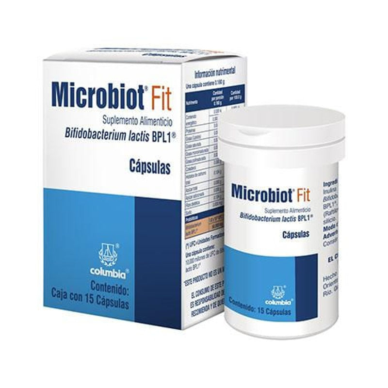Microbiot Fit 180 Mg Con 15 Capsulas