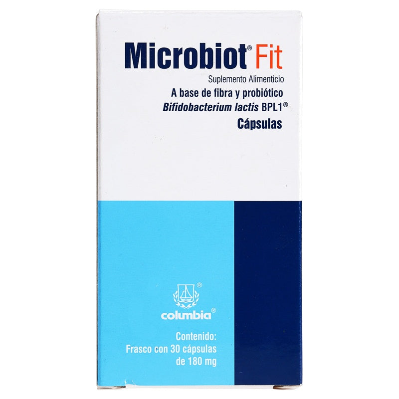 Microbiot Fit 180 Mg Con 30 Capsulas