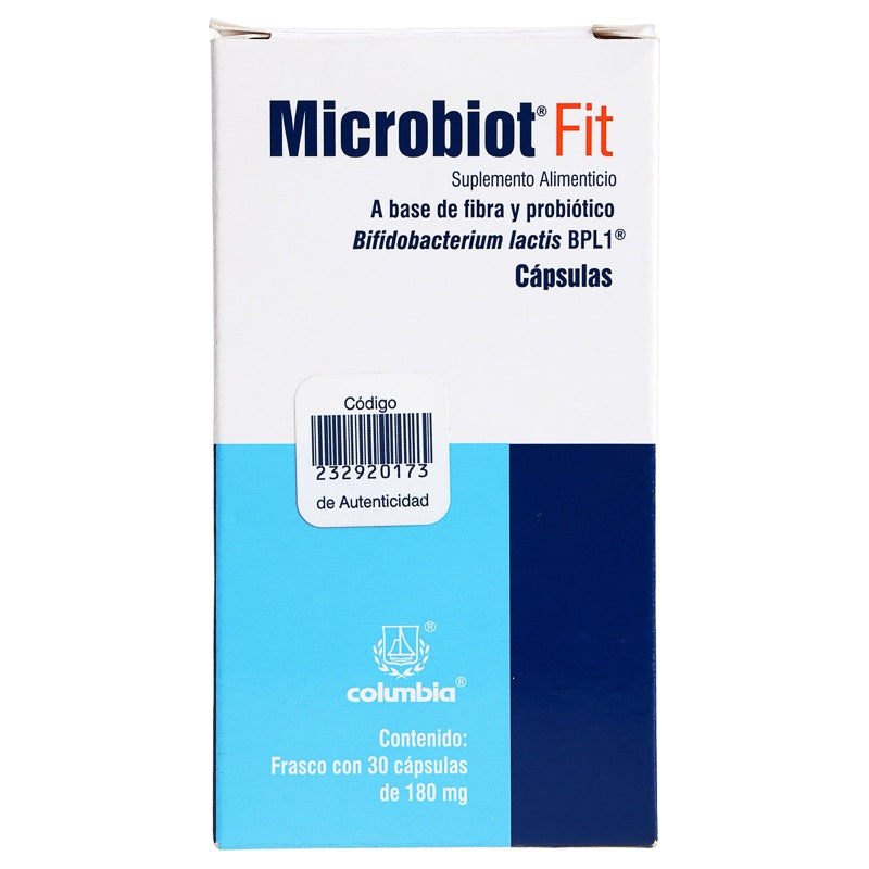 Microbiot Fit 180 Mg Con 30 Capsulas