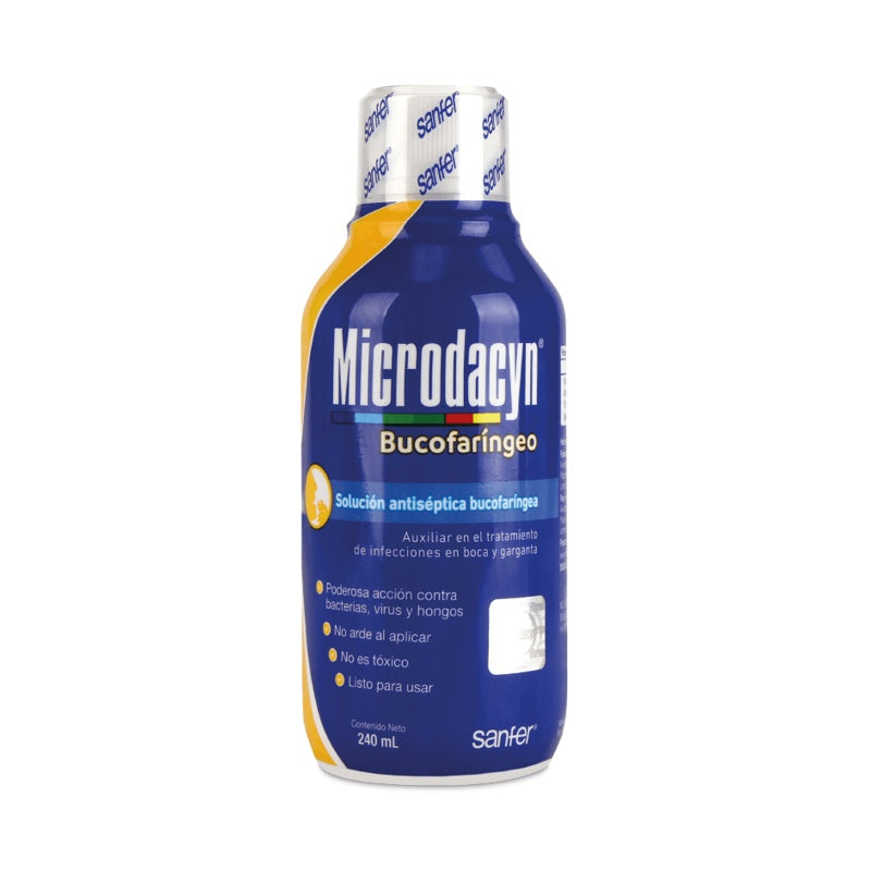Microdacyn Bucofaringeo 240 Ml Solución