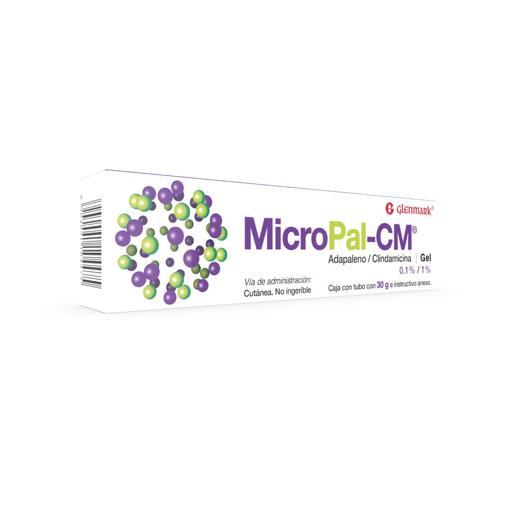 Micropal Cm 0.1 / 1% 30 Gr Tópica Gel 8904091125722