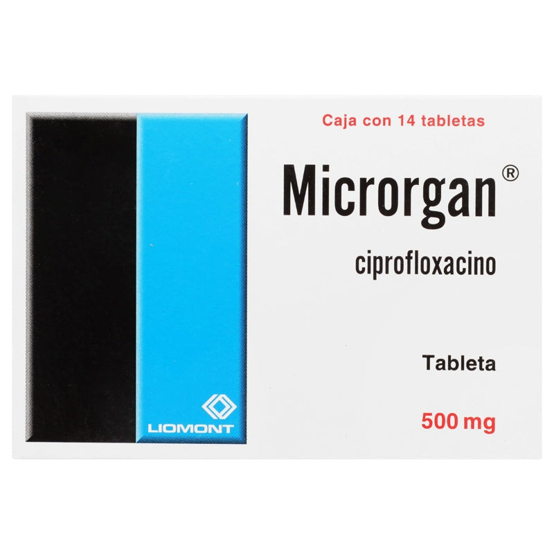 Microrgan 500 Mg Con 14 Tabletas