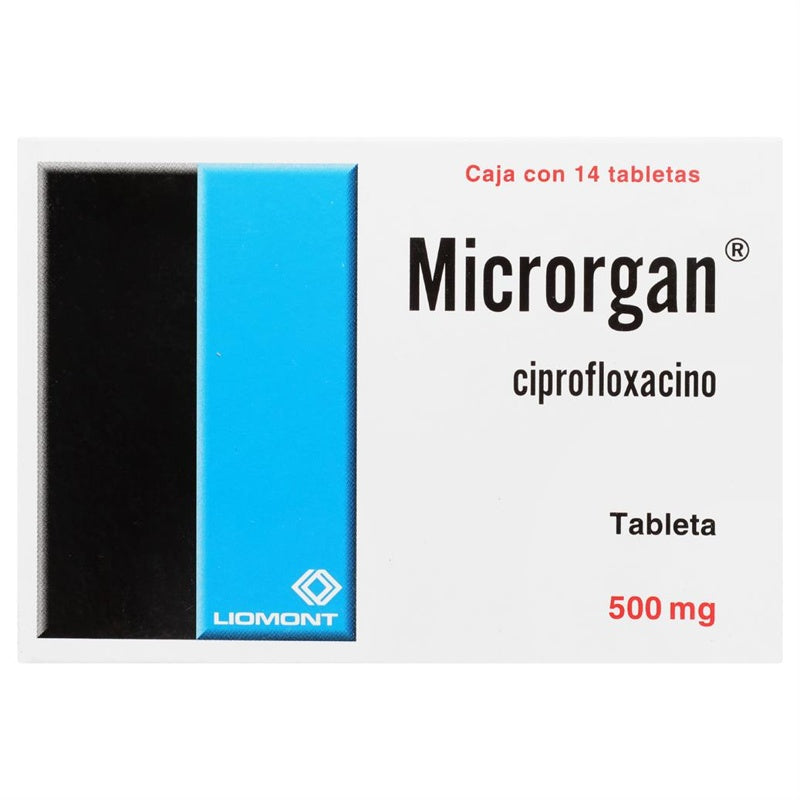 Microrgan 500 Mg Con 14 Tabletas