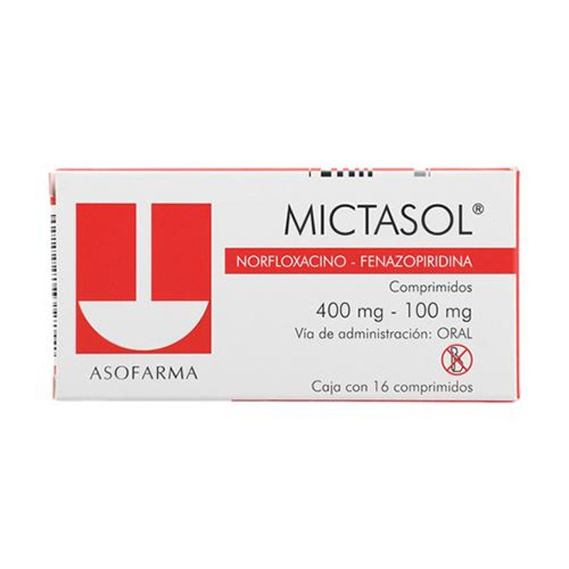 Mictasol 400 / 100 Mg Con 16 Comprimidos