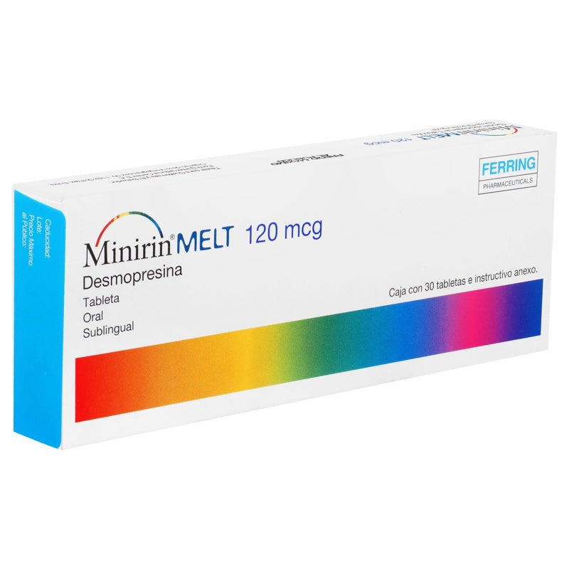 Minirin Melt 120 Mcg Con 30 Tabletas Sub