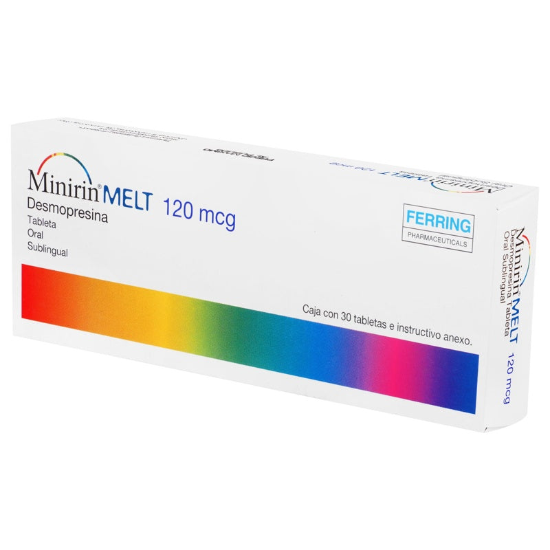 Minirin Melt 120 Mcg Con 30 Tabletas Sub