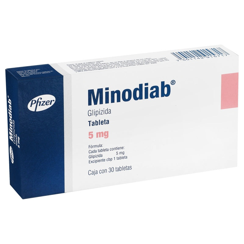 Minodiab 5 Mg Con 30 Comprimidos