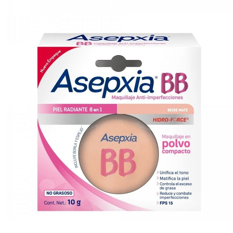 Mje Asepxia Bb Natural Mate 10 Gr