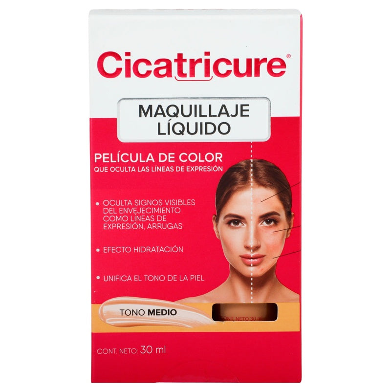 Mje Cicatricure Tono Medio 30 Ml