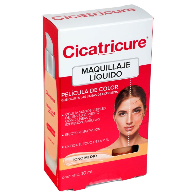 Mje Cicatricure Tono Medio 30 Ml