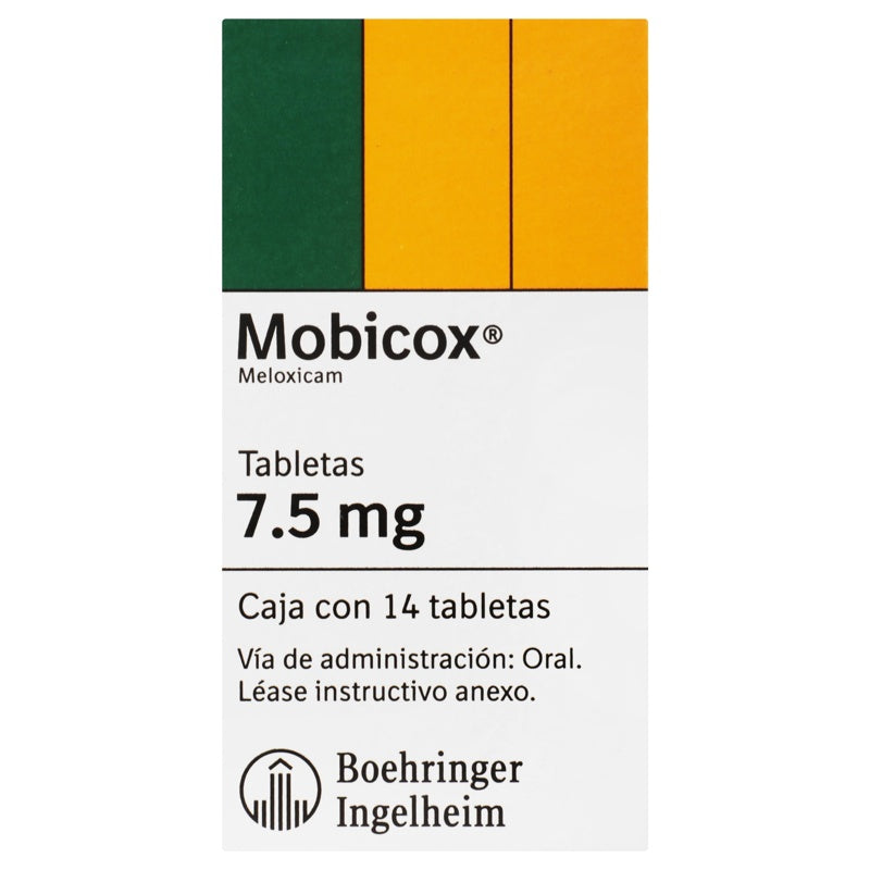 Mobicox 7.5 Mg Con 14 Tabletas