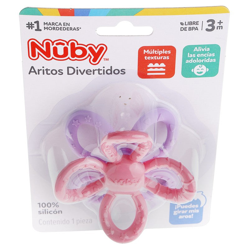 Mordedera Nuby Aritos Divertidos 3M 48526069507 3