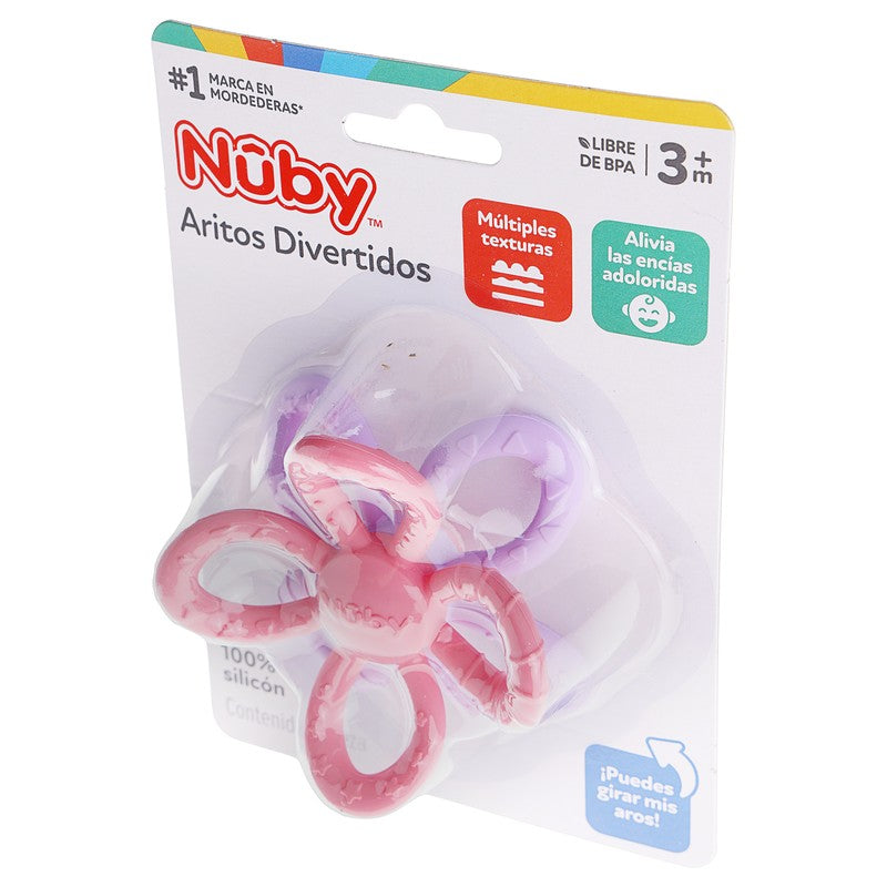 Mordedera Nuby Aritos Divertidos 3M 48526069507 4