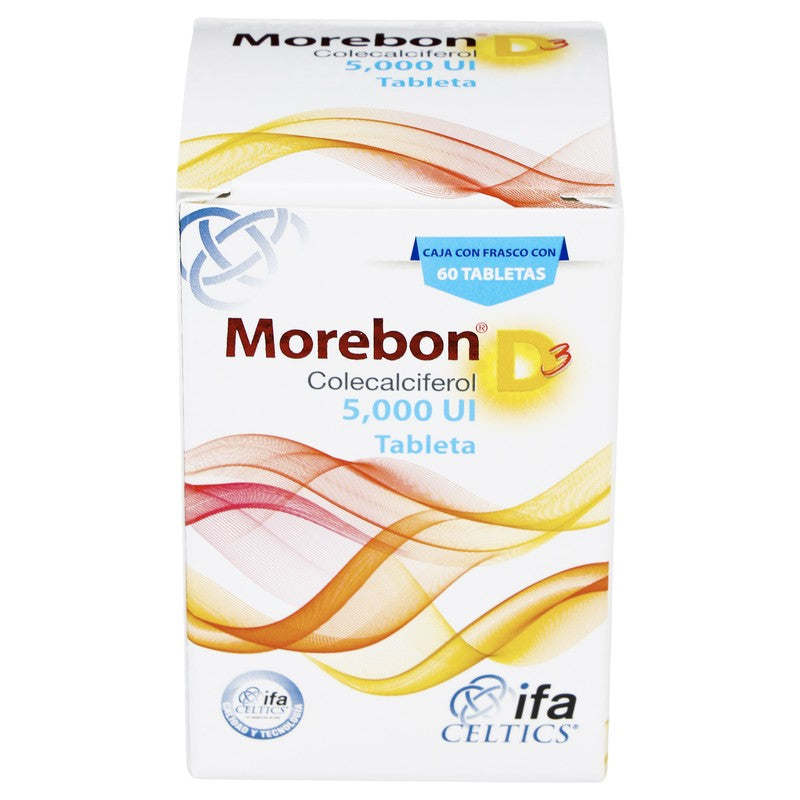 Morebon D3 5000Ui 50 Tabletas 7501249600943 3