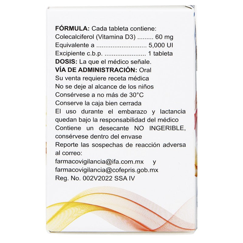 Morebon D3 5000Ui 50 Tabletas 7501249600943 5
