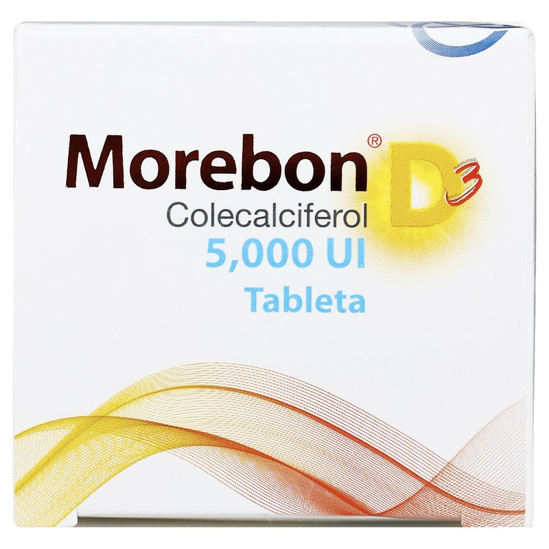 Morebon D3 5000Ui 50 Tabletas 7501249600943 6