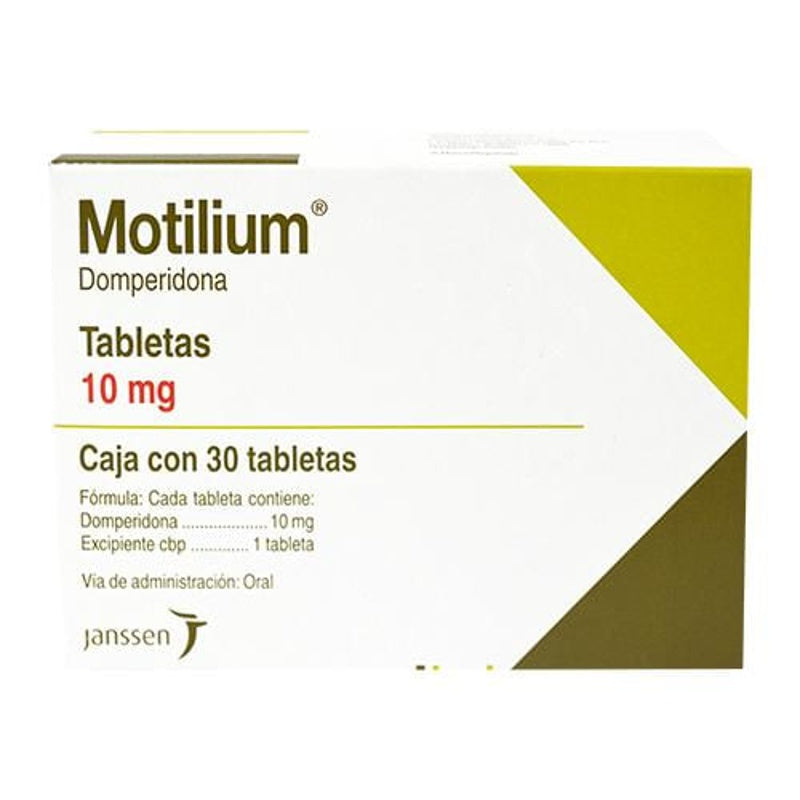 Motilium 10 Mg Con 30 Tabletas