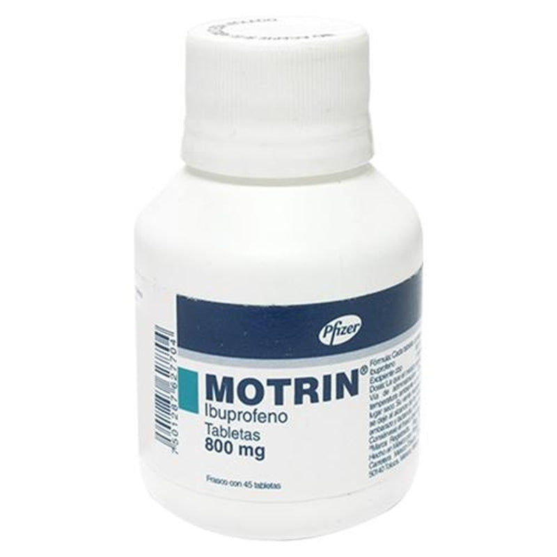 Motrin 800 Mg Con 45 Tabletas