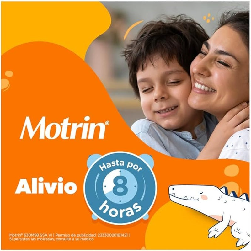 Motrin Pediátrico 40 Mg / Ml 15 Ml Suspensión