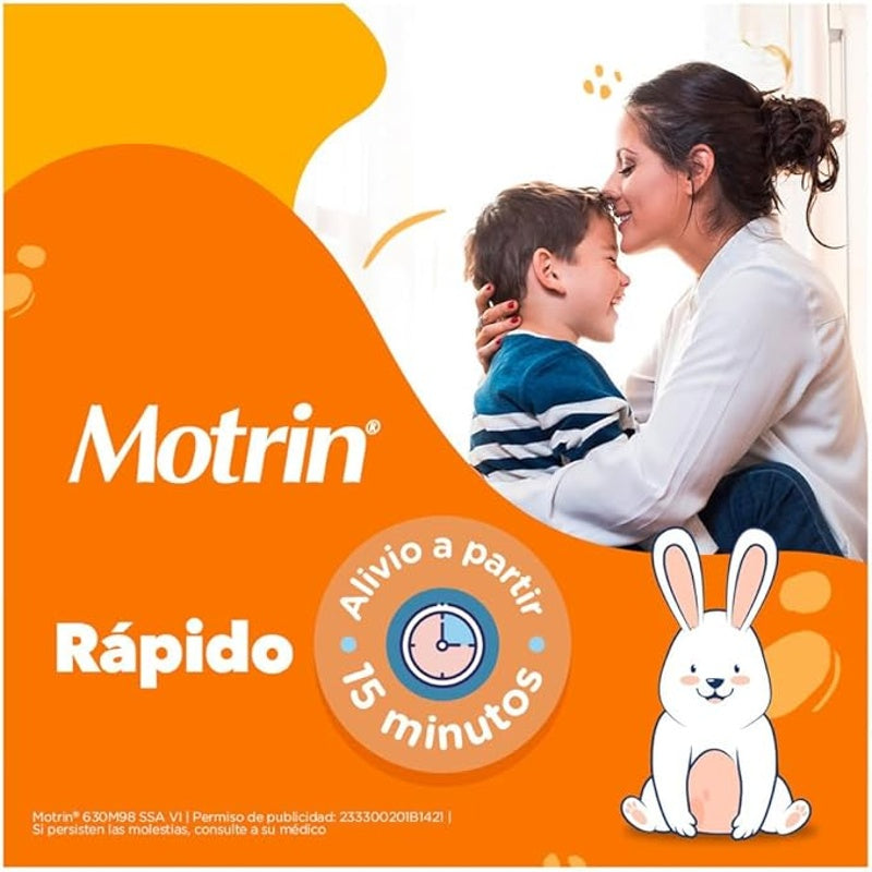 Motrin Pediátrico 40 Mg / Ml 15 Ml Suspensión
