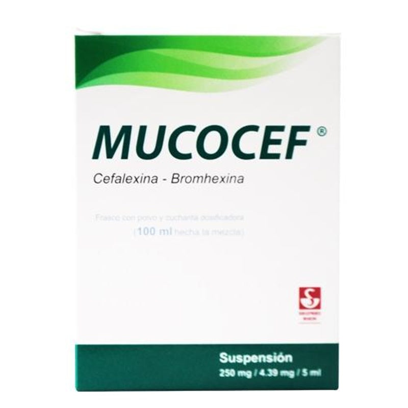 Mucocef 250 / 4,39 / 5 Ml 100 Ml Suspensión