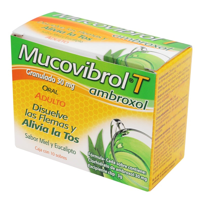 Mucovibrol T 30 Mg Adulto 10 Sobres