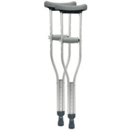 Muleta Axilar Aluminio S-Confort Adulto Chico 7502276682872