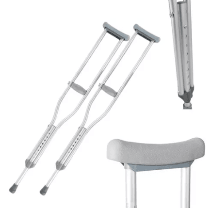 Muleta Axilar Aluminio S-Confort Adulto Grande 7502276682896