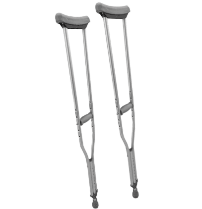 Muleta Axilar Aluminio S-Confort Adulto Mediana 7502276682889