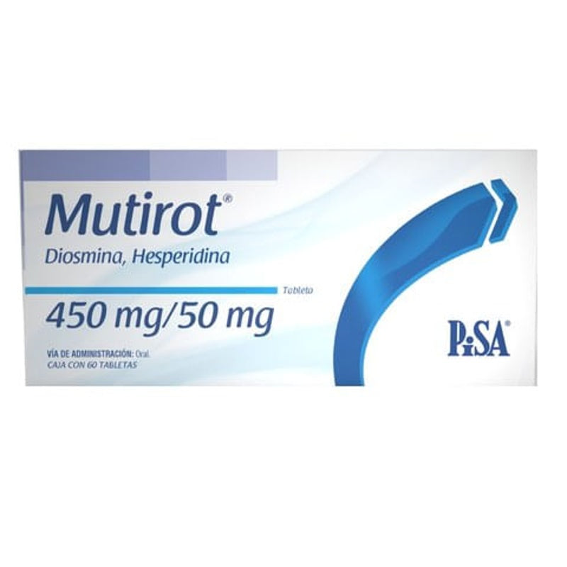 Mutirot 450 / 50 Mg Con 60 Tabletas