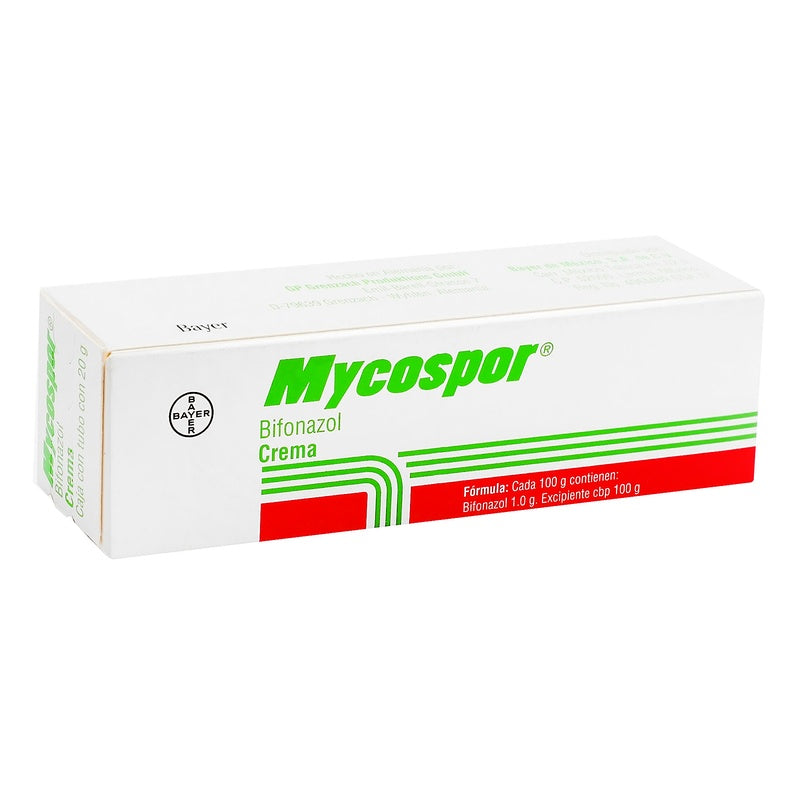 Mycospor 1% 20 Gr Crema Tópica 7501318697287