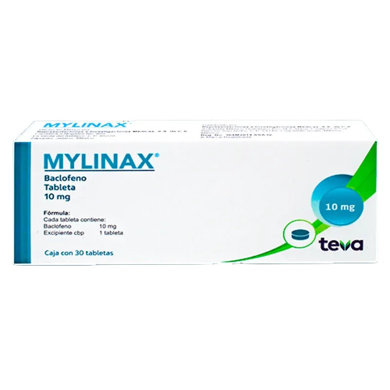 Mylinax 10 Mg Con 30 Tabletas