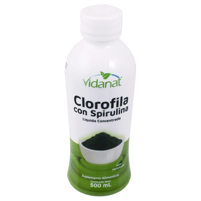 N Vidanat Suplemento Alimenticio Clorofila 500 Ml 7501060802861 perfil 5