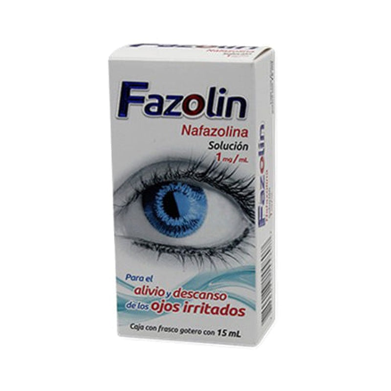 Nafazolina 1 Mg / Ml 15 Ml Naranja Gotas Fazolin