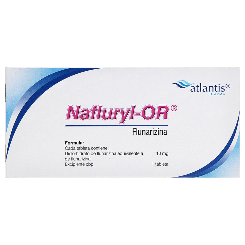 Nafluryl Oral 10 Mg Con 20 Tabletas