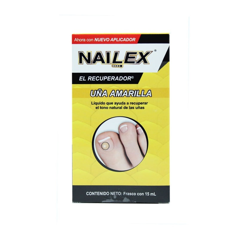 Nailex Recuperador Una Amarilla 15 Ml Solución
