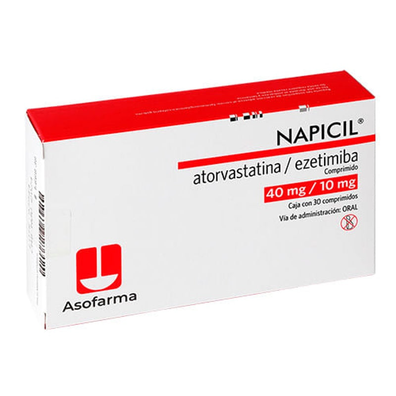 Napicil 40 / 10 Mg Con 30 Tabletas