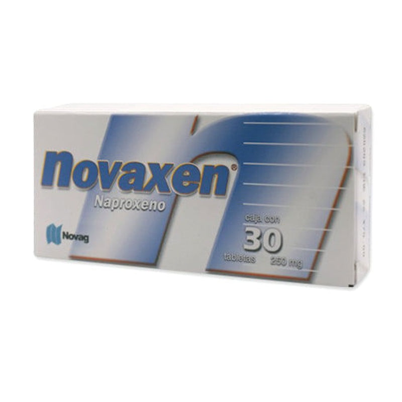 Naproxeno 250 Mg Con 30 Tabletas Novaxen