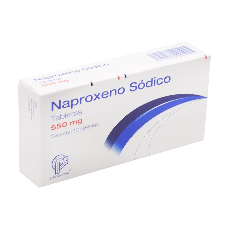 Naproxeno 550 Mg Con 12 Tabletas Alpharma