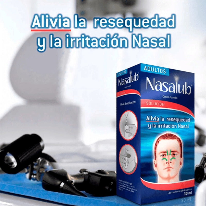 Nasalub Adulto 9% 30 Ml Solución